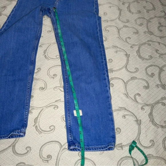 Paris Atelier & Other Stories Bright Blue Wash Straight Leg Jeans Sz 27 - Picture 6 of 8
